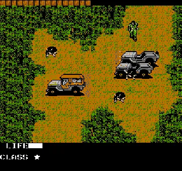 Metal Gear (USA) screen shot game playing